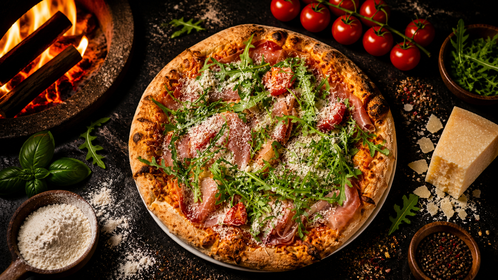 Pizza Prosciutto Crudo e Rucola