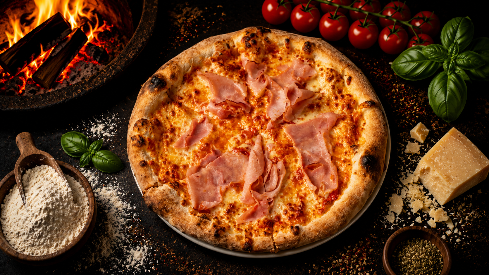 Pizza Prosciutto Cotto